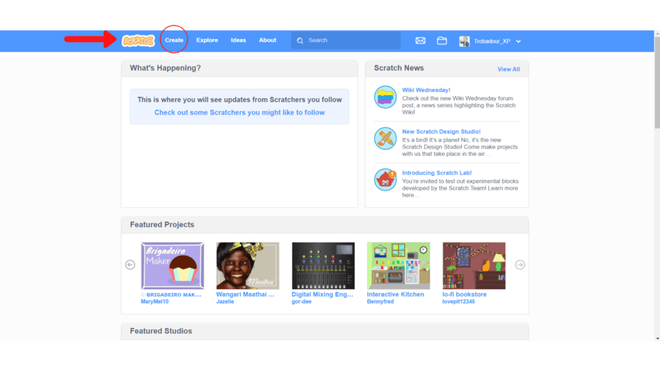 Create a Scratch account  Coding projects for kids and teens