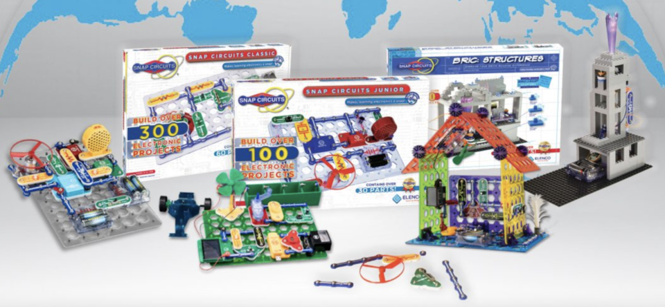 STEM snap circuits gift for kids