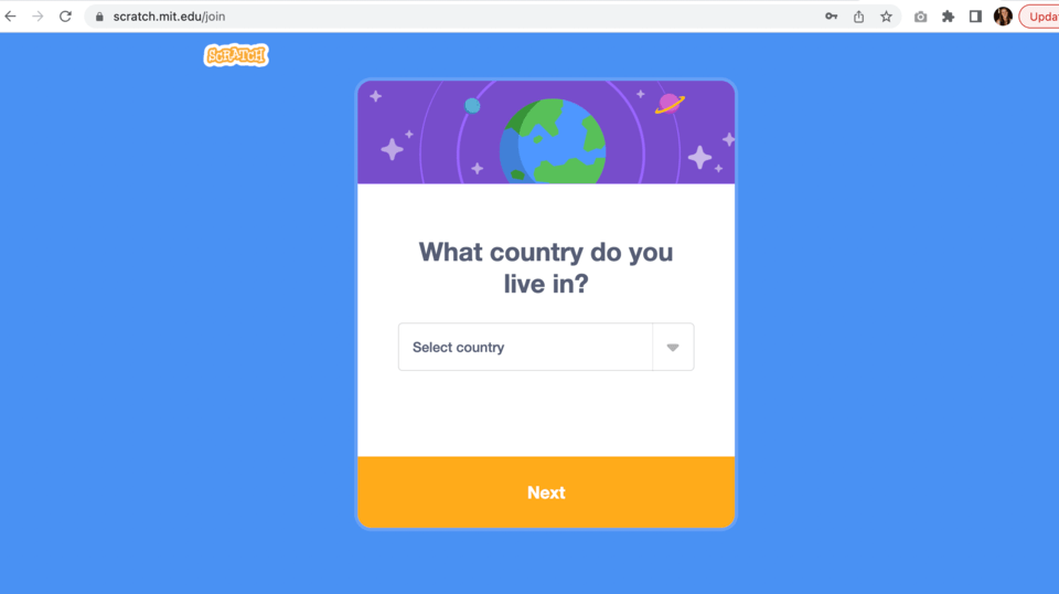 Pick your country