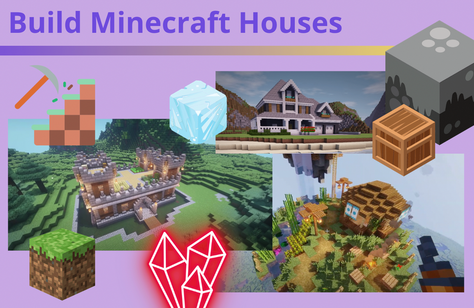 Advanced survival base Minecraft house tutorials, Minecraft
