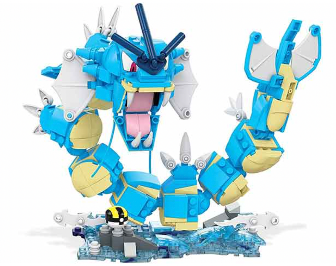 Mega Construx Pokemon Gyarados Construction Set