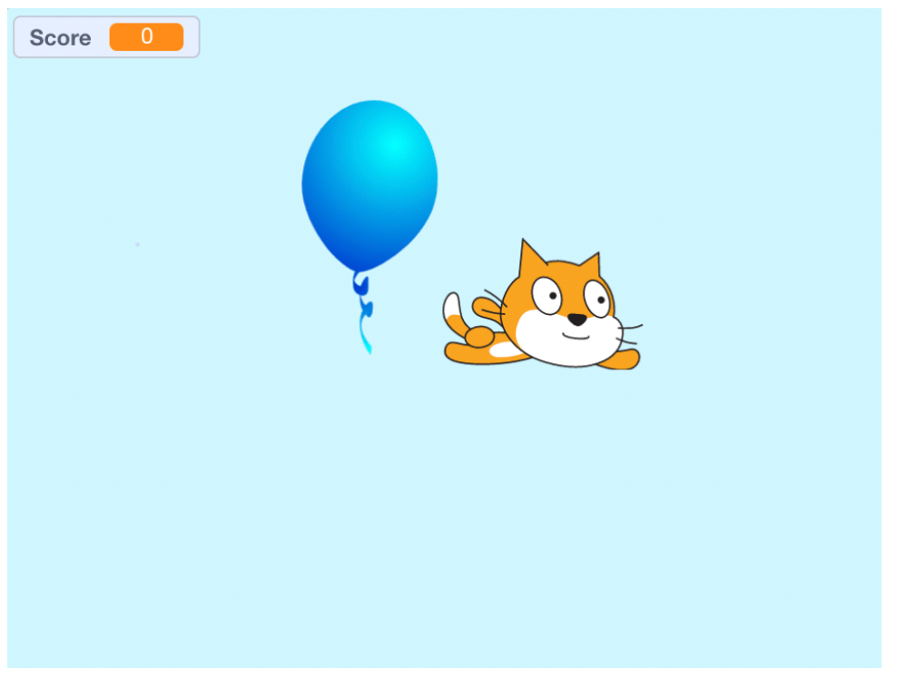 How to add a score in Scratch coding