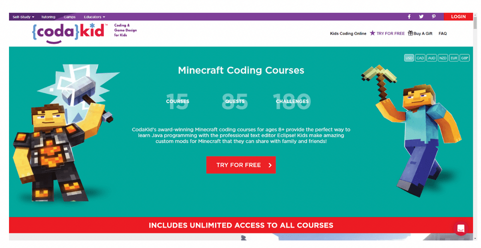 10 Cool Minecraft Coding Apps - Create & Learn