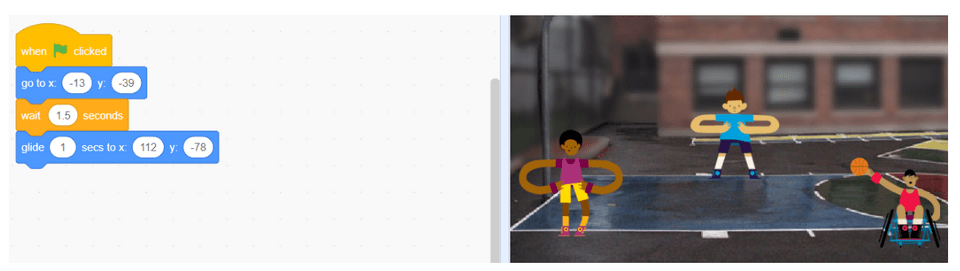 Build a basketball game with coding