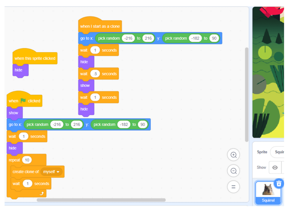 How to Make a Whack-A-Mole Game on Scratch