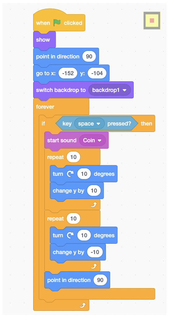 Coding a geometry dash 