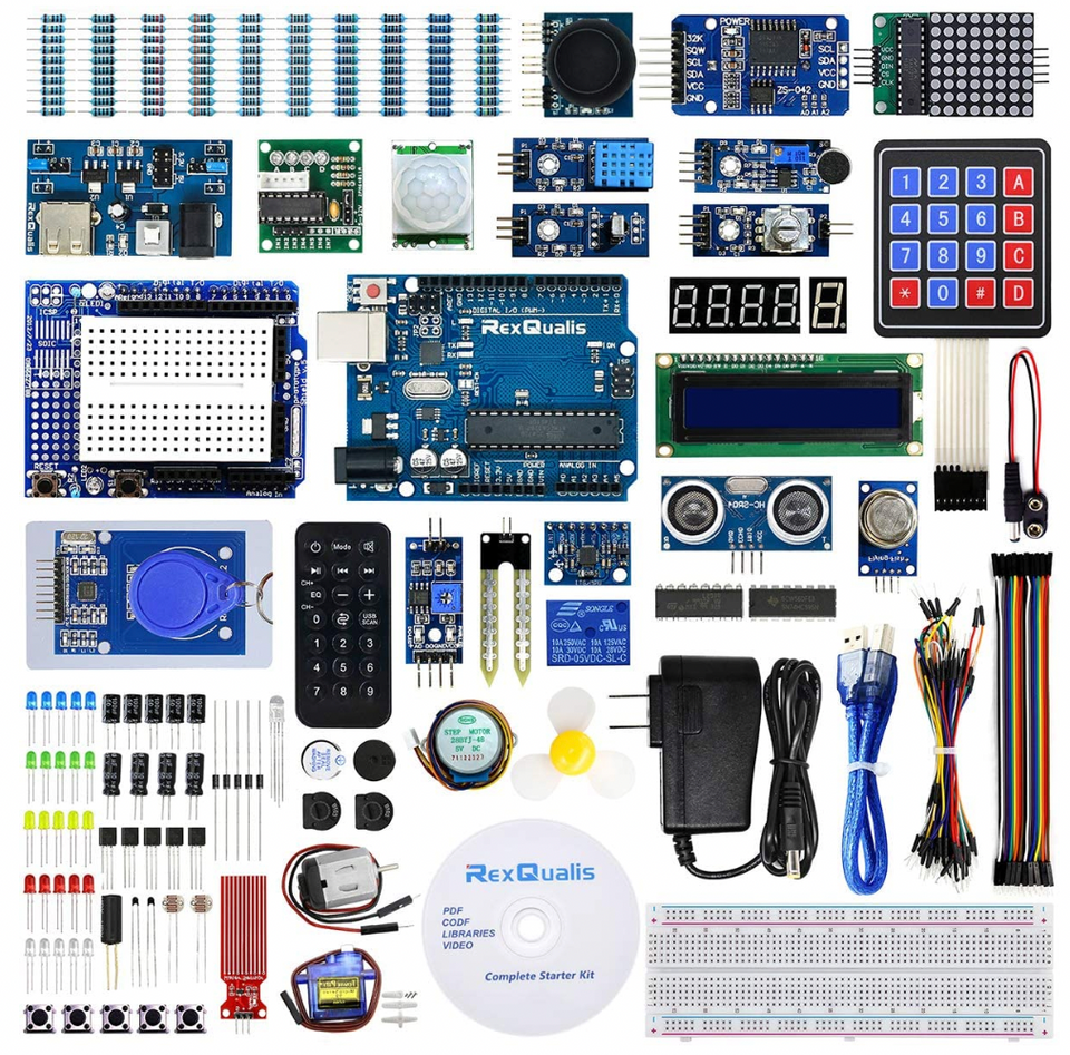 Arduino Starter Kit - Original Arduino Uno included