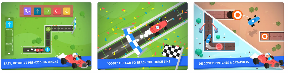 Code Karts app for kids