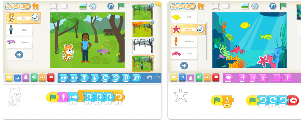 ScratchJr coding app for kids