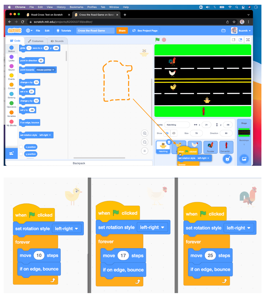 Cross The Road 2D Game Kit