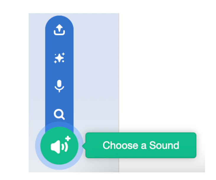 Choose a sound in Scratch coding