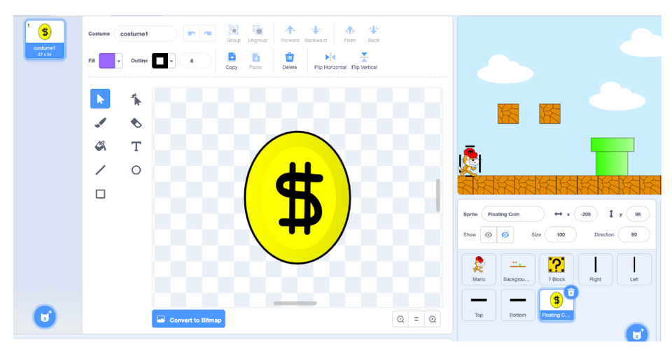 How to Make a Mario Game on Scratch for Beginners
