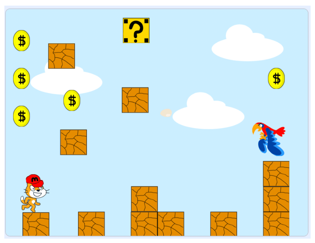 Super Mario Game in Scratch 3.0 – The Coding Fun