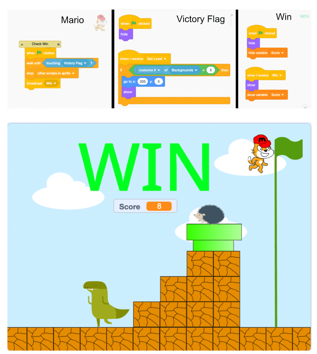 Super Mario Game in Scratch 3.0 – The Coding Fun