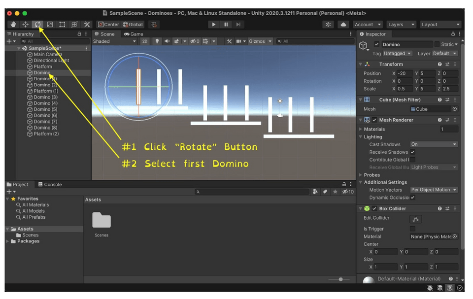 How to Rotate in Unity (complete beginner's guide) - Game Dev Beginner