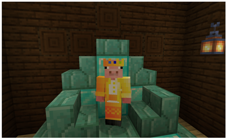 My Character With Technoblades Crown Minecraft Skin