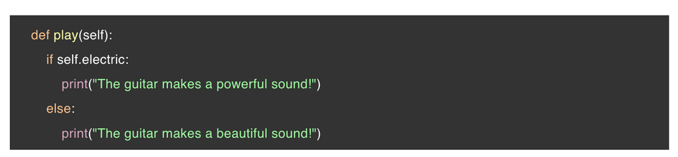 self parameter in Python coding