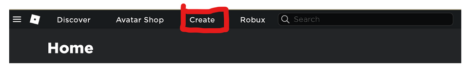 Create on Roblox Studio