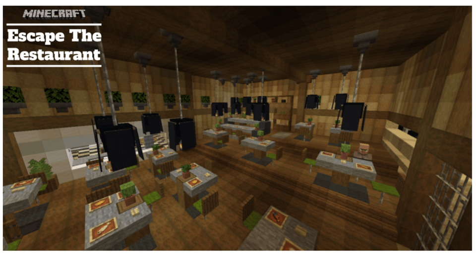 Ucieknij w restauracji Minecraft World