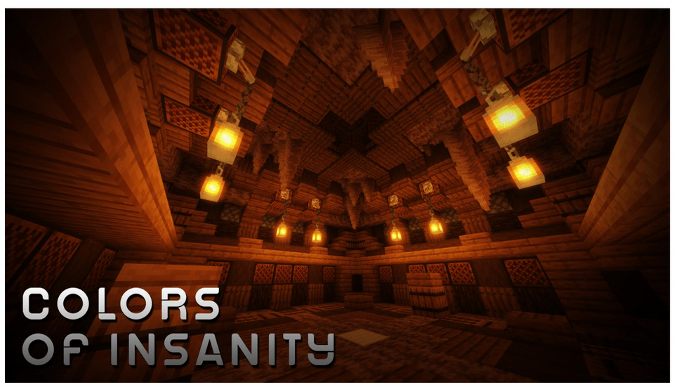 Colors of insanity Minecraft world