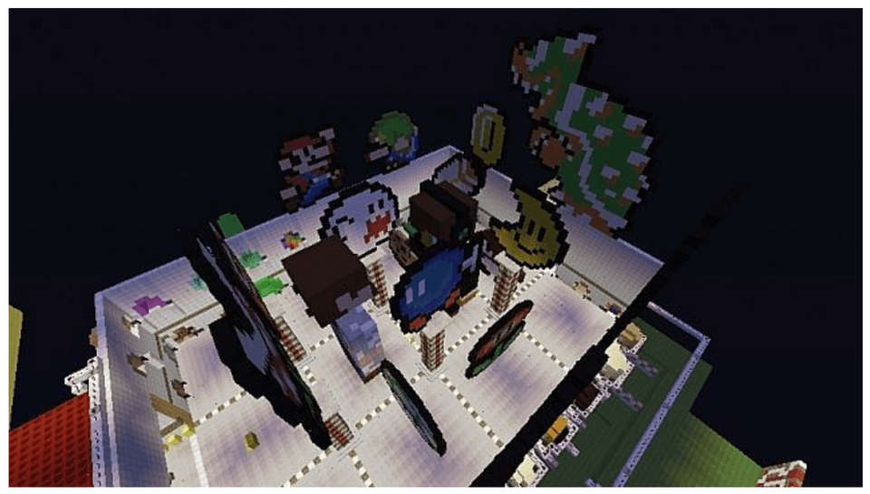 Mapa Minecraft Parkour Plaza