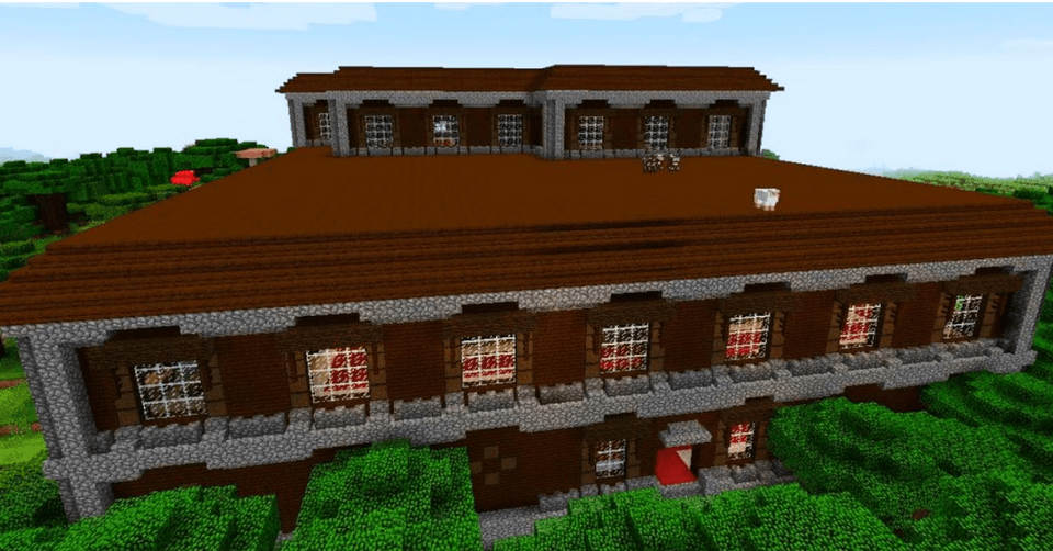 Struktur Woodland Mansion Minecraft