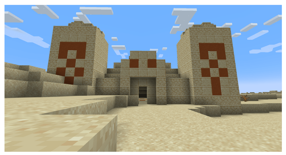 Desert Pyramids in Minecraft