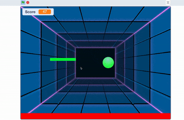 creating a Scratch pong game