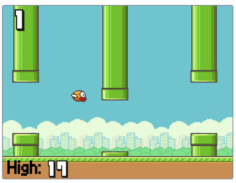 Flappy bird Scratch game