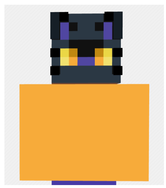 Minecraft Cat Face Skin