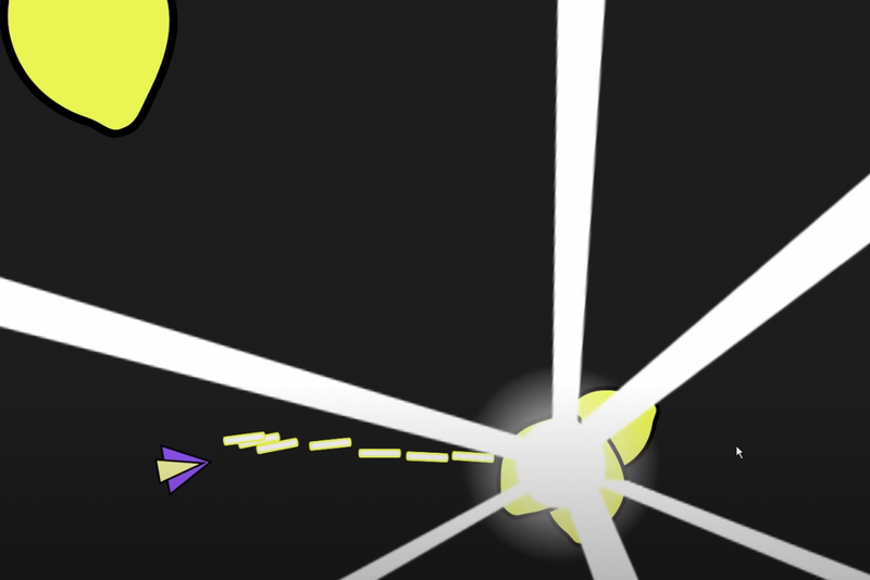 Lemon space shooter game in Scratch