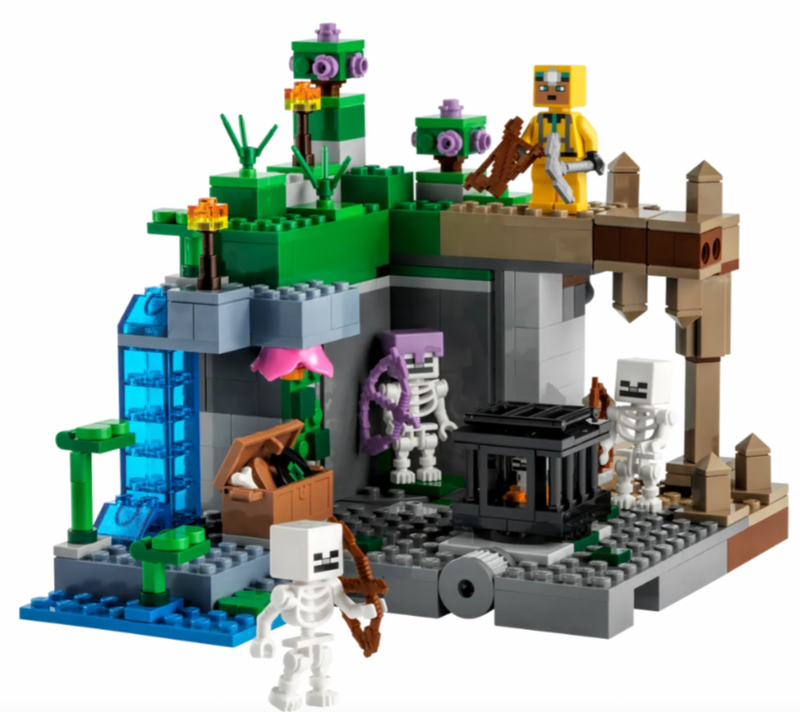 LEGO skeleton dungeon