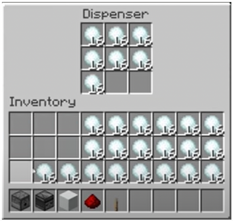 Minecraft Redstone winter project