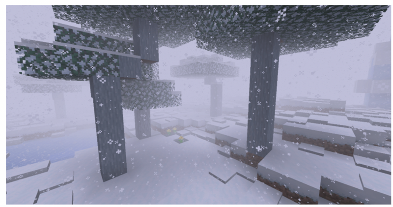 Minecraft winter modding