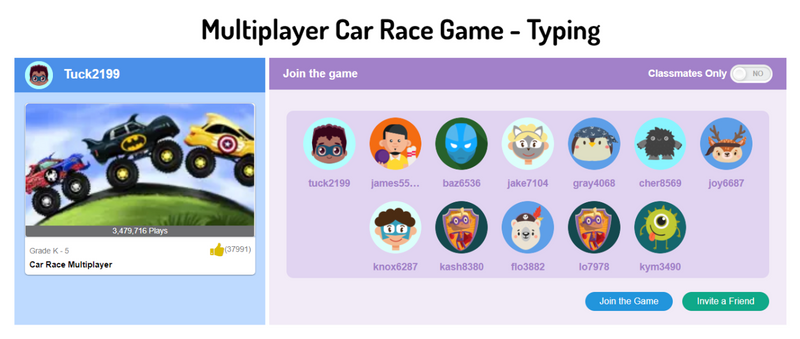 4 Best Race Car Typing Games - Educators Technology