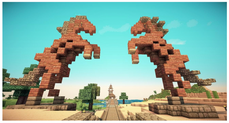 minecraft simple statues