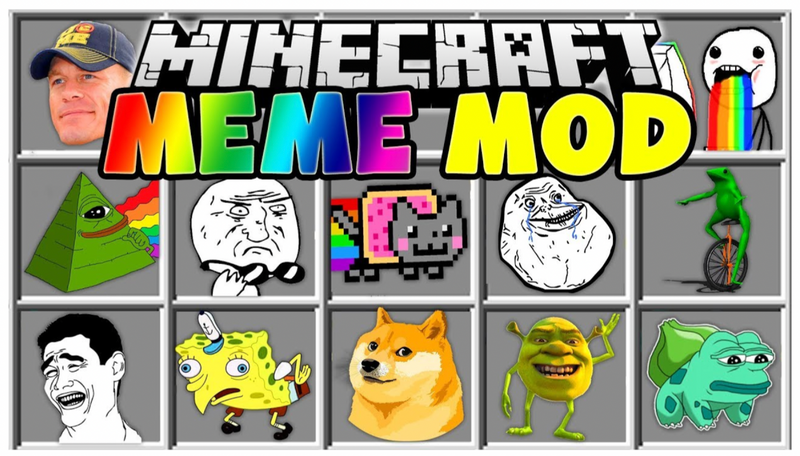 Minecraft meme mod