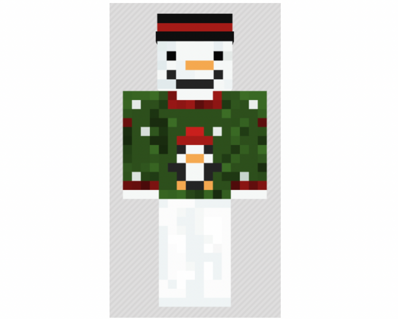 Snowman Skin for Minecraft