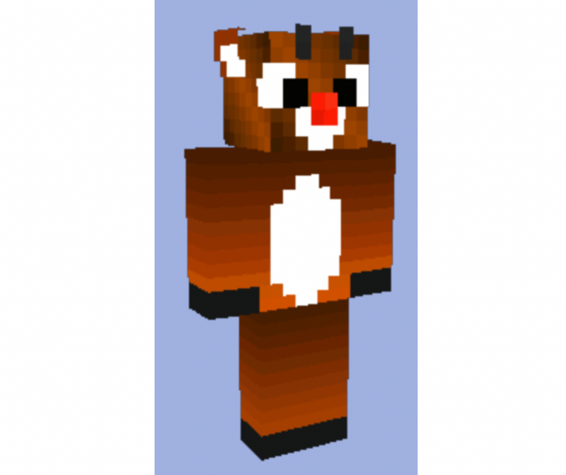 Reindeer Minecraft skin