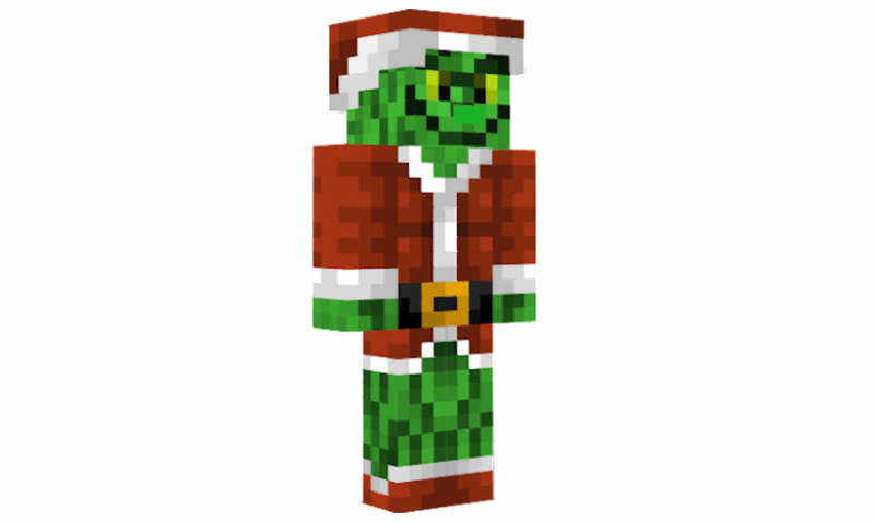 The Grinch Minecraft skin