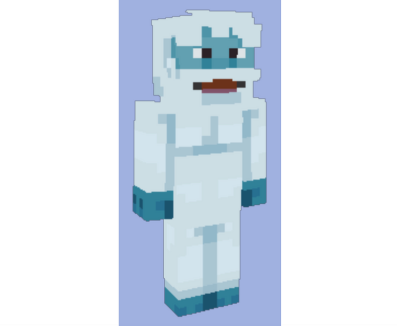 Abominable Snowman skin