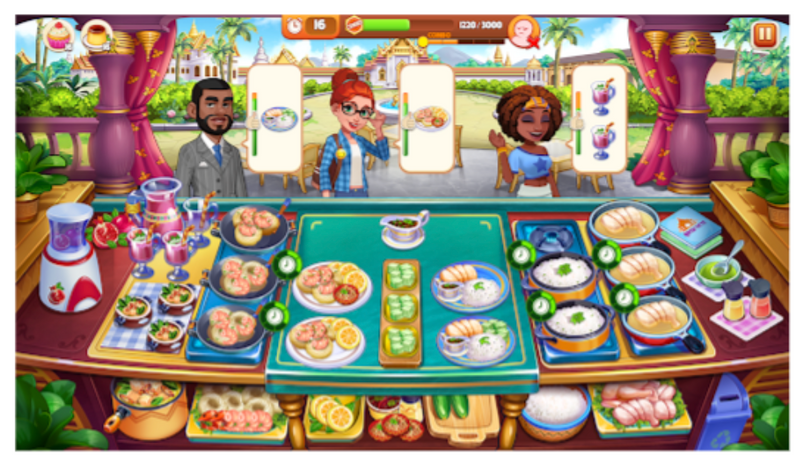 Cooking madness app