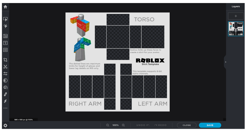 Roblox Clothes Template: Custom T-shirts, Shirts and Pants | Technology For  You