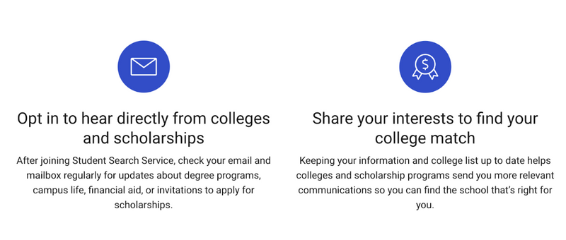 Where can I find helpful information about College Board Scholarship Search?