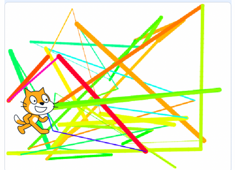 Draw with Sprite in Scratch coding challenges