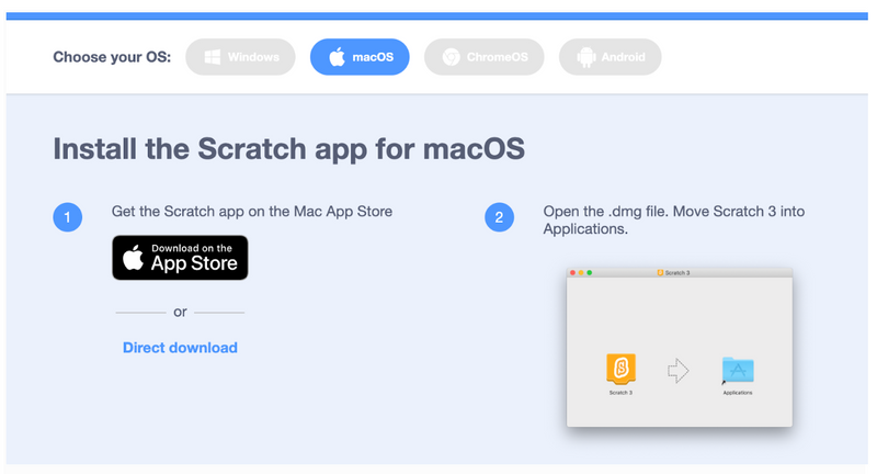 Scratch on the Mac App Store