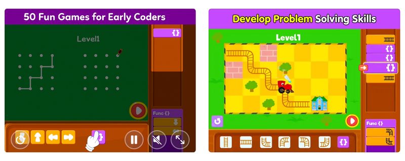 Code Games App for Kids