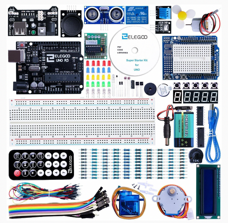 Get Started in Automation: Professional Arduino Starter Kit for Beginners  with Electronic Project Kits