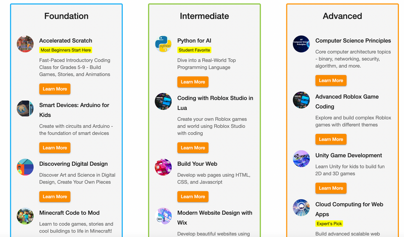 7th grade coding curriculum