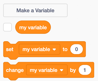 Scratch Variable Blocks